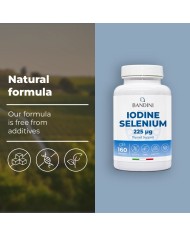 Iodine + Selenium 160 high-dose tablets for the thyroid