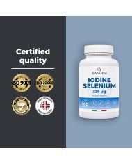 Iodine + Selenium 160 high-dose tablets for the thyroid