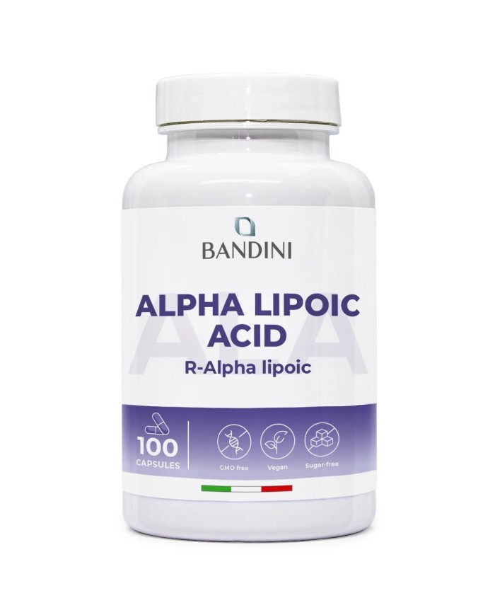 Alpha lipoic acid | 100 capsules | Antioxidant anti inflammatory