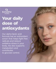 Alpha lipoic acid | 100 capsules | Antioxidant anti inflammatory