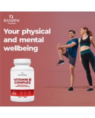 B Complex Vitamins - 365 tablets - 100% vegan & No GMOs