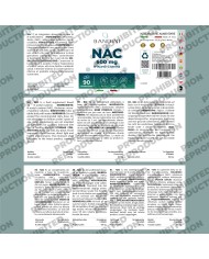 NAC N-acetyl-cysteine 90 tablets - Immune system booster