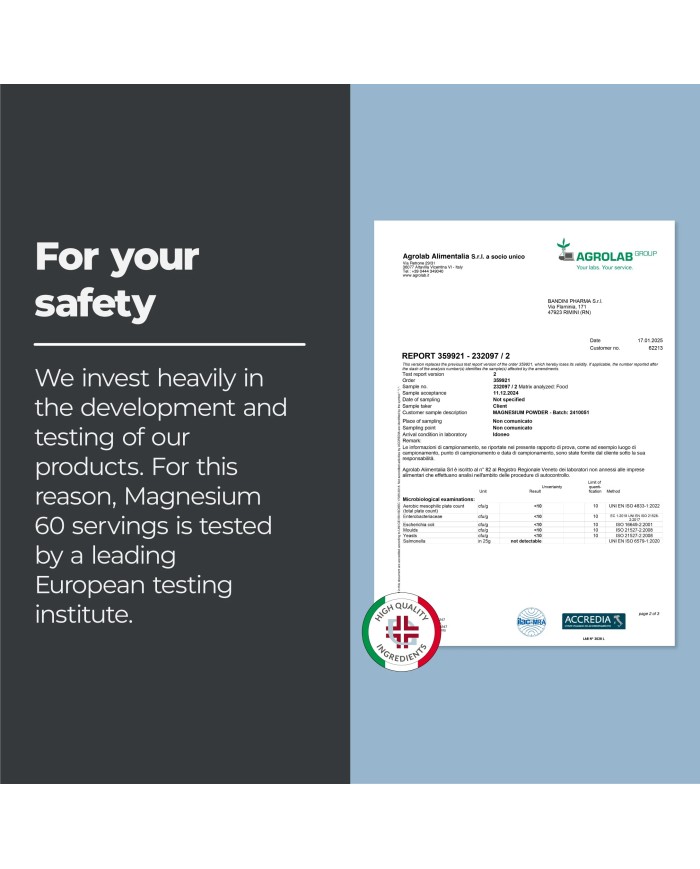 Magnesium powder - Stress, anxiety & constipation remedy