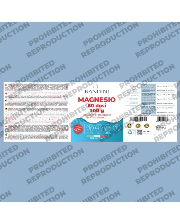 Magnesium powder - Stress, anxiety & constipation remedy