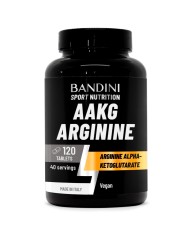 AAKG Arginine -120 Tablets - Powerful pre-workout for athletes