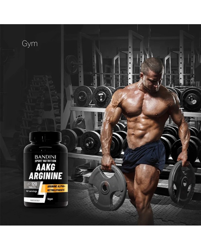 AAKG Arginine -120 Tablets - Powerful pre-workout for athletes