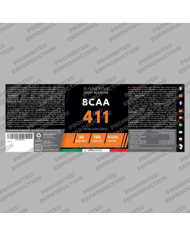 BCAA 4:1:1 150 Tablets - Muscle Recovery & Pre Workout