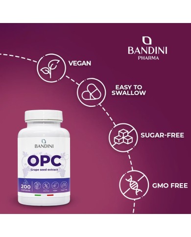 OPC 200 capsules European grape - Antioxidant, anti-inflammatory