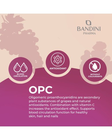 OPC 200 capsules European grape - Antioxidant, anti-inflammatory