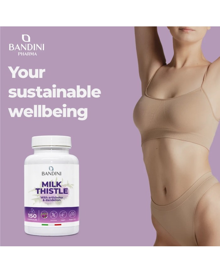 Milk Thistle 150 capsules - Healthy liver - Diuretic and digestive