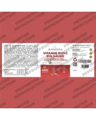 Vitamin B12 with Folic Acid and Vitamin C | 400 tablets