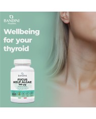 Fucus Kelp Algae 150mcg tablets - Natural source of iodine