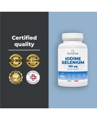 Iodine with Selenium 150 mcg tablets for the Thyroid