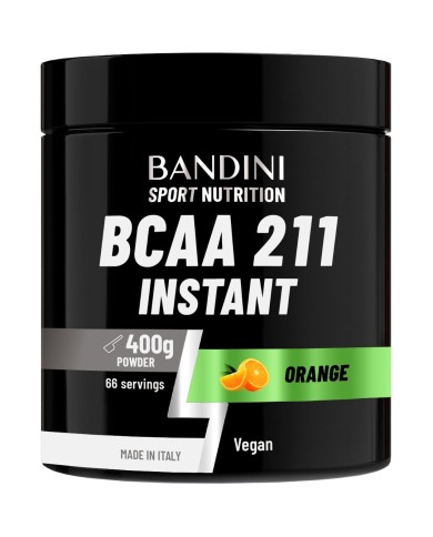 BCAA 2:1:1 pure powder in 400 g orange flavour - Sport nutrition