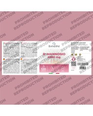 D-Mannose 120 Capsules - Against cystitis and urinary infections