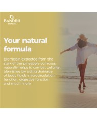 Bromelain 180 Capsules - digestive function, microcirculation