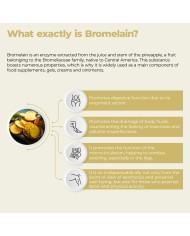 Bromelain 180 Capsules - digestive function, microcirculation