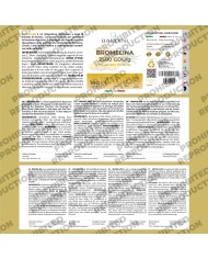 Bromelain 180 Capsules - digestive function, microcirculation