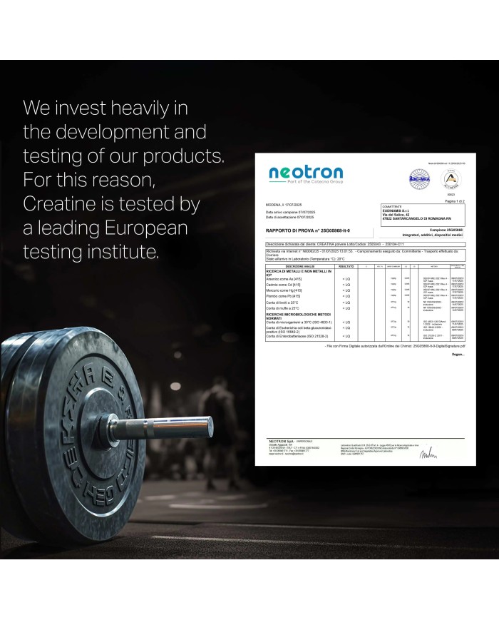 Creapure® Creatine Monohydrate - mercury free Powder