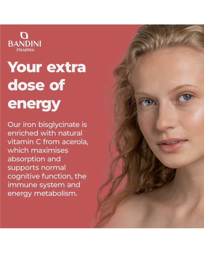 Iron Bisglycinate - 180 Capsules - oxygen transport in the body