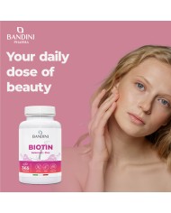 Biotin Deluxe 365 Tablets - Hair, skin, and nails manteinance