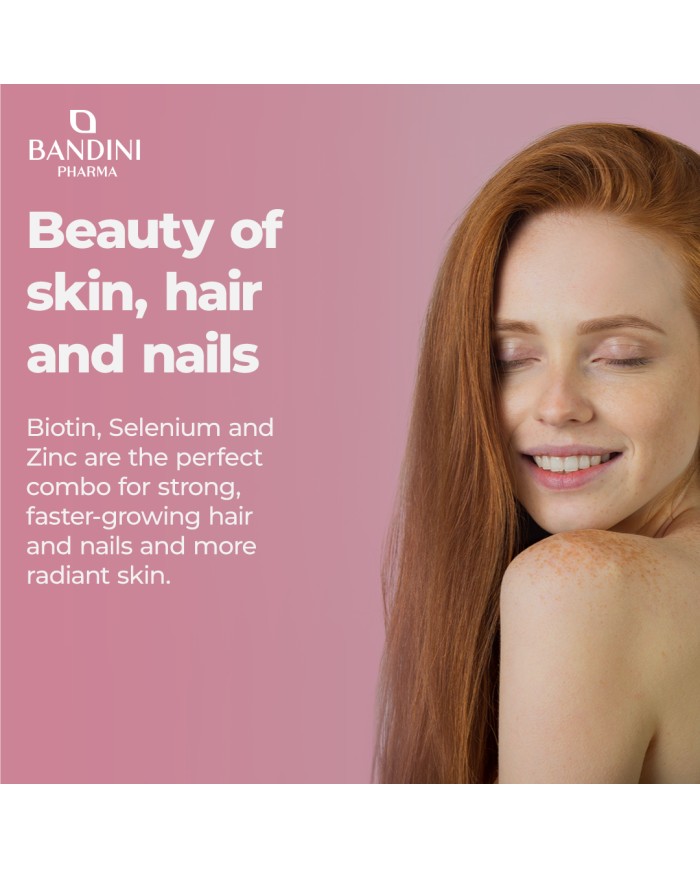 Biotin Deluxe 365 Tablets - Hair, skin, and nails manteinance