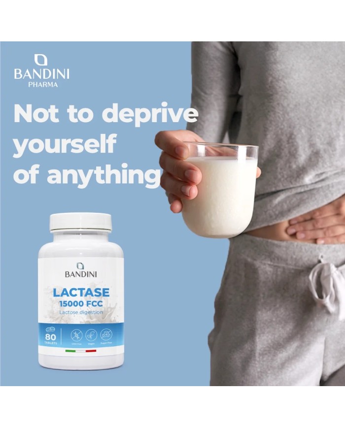 Lactase 15.000 FCC – 80 tablets