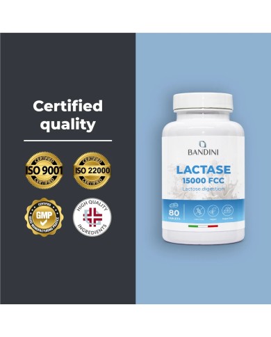 Lactase 15.000 FCC – 80 tablets