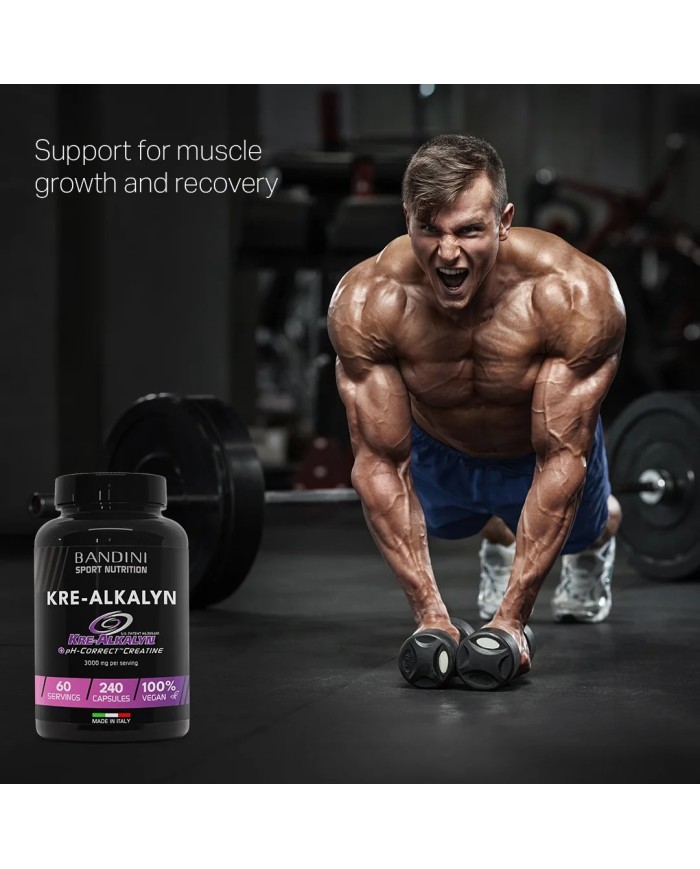 Kre-Alkalyn® 240 Capsules - Bandini Sport Nutrition