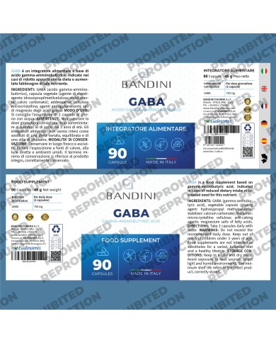 Gaba - 90 capsule di acido gamma-amminobutirrico