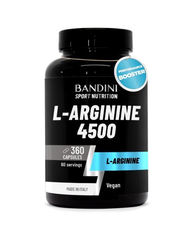 L-Arginine 4500mg - Arginine hydrochloride 360 capsules