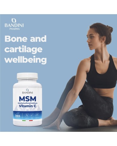 MSM 365 tablets - Healthy Bones, Joints, Nails and Hair