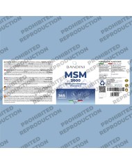 MSM 365 tablets - Healthy Bones, Joints, Nails and Hair