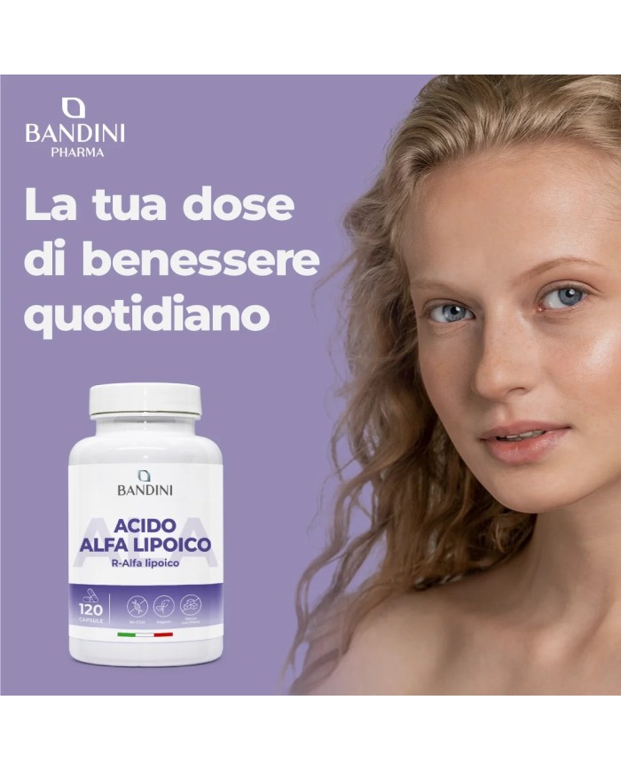 Alpha Lipoic Acid 650 mg 120 capsules | Natural antioxidant