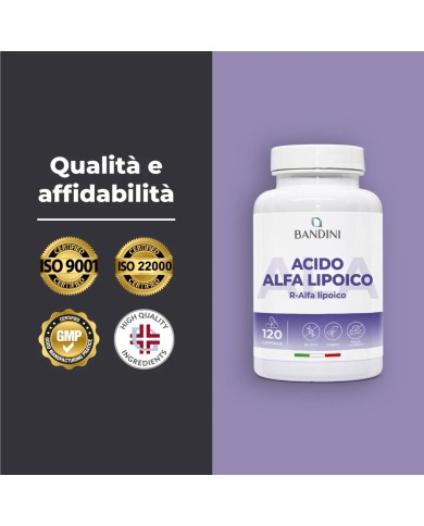 Alpha Lipoic Acid 650 mg 120 capsules | Natural antioxidant
