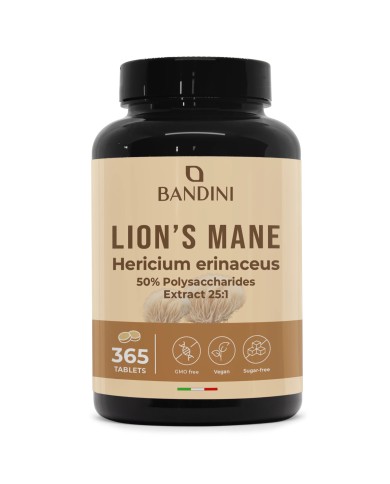 Lion's Mane 365 tablets - Intenstinal and cognitive health