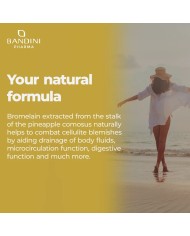 Bromelain supplement 200 tablets - Draining pineapple extract