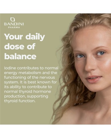 Potassium Iodide 365 tablets | Iodine high dosage for thyroid