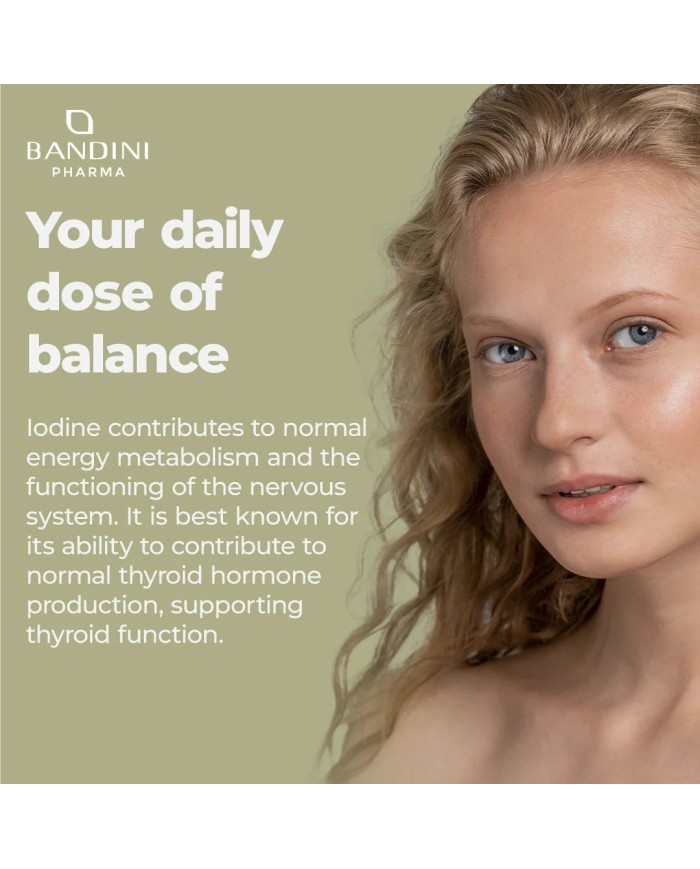 Potassium Iodide 365 tablets | Iodine high dosage for thyroid