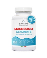 Magnesium Glycinate 180 capsules | With vitamins B1, B6, B12