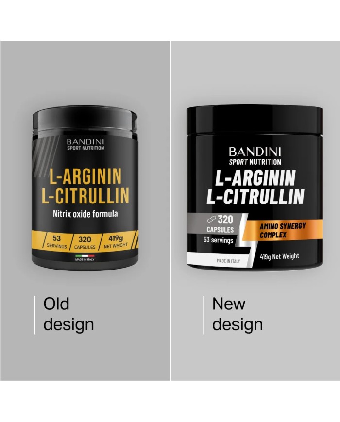 L-Arginine + L-Citrulline 320 capsules