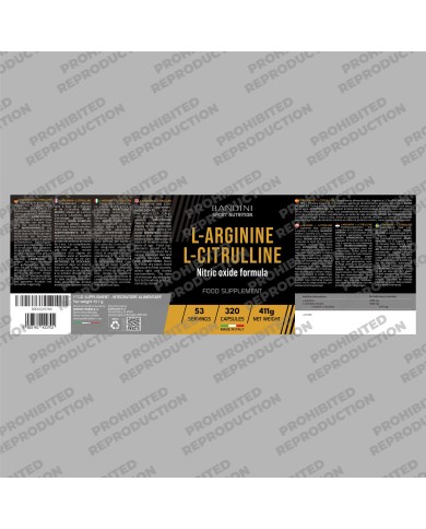 L-Arginine + L-Citrulline 320 capsules