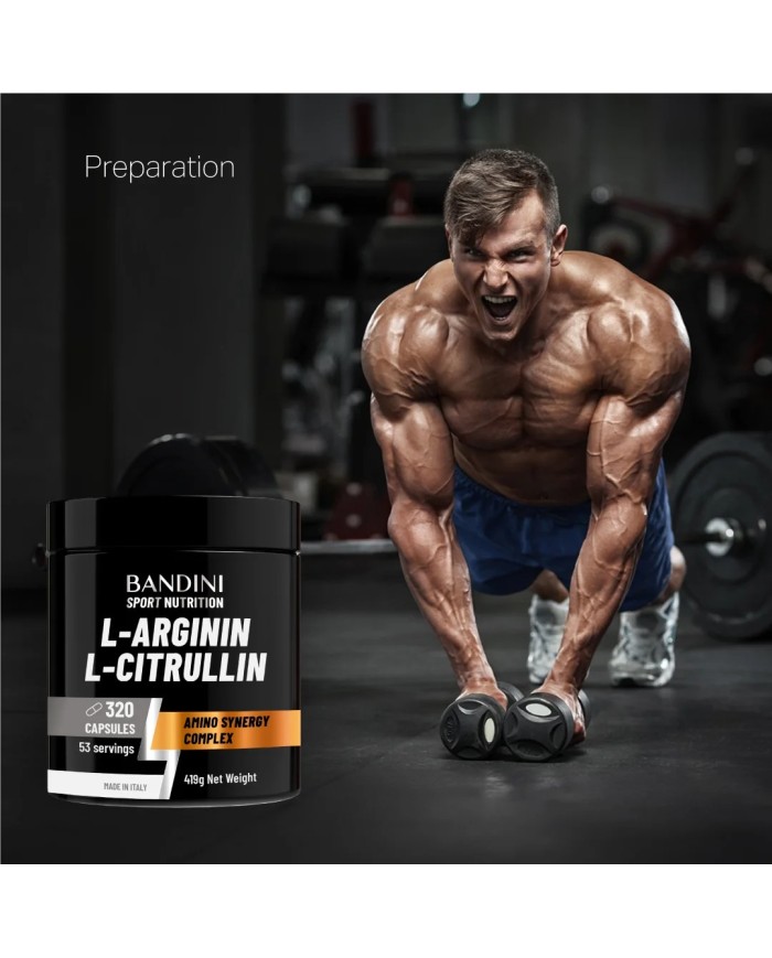 L-Arginine + L-Citrulline 320 capsules