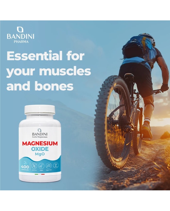 Magnesium Oxide 400 capsules | Support for Digestion