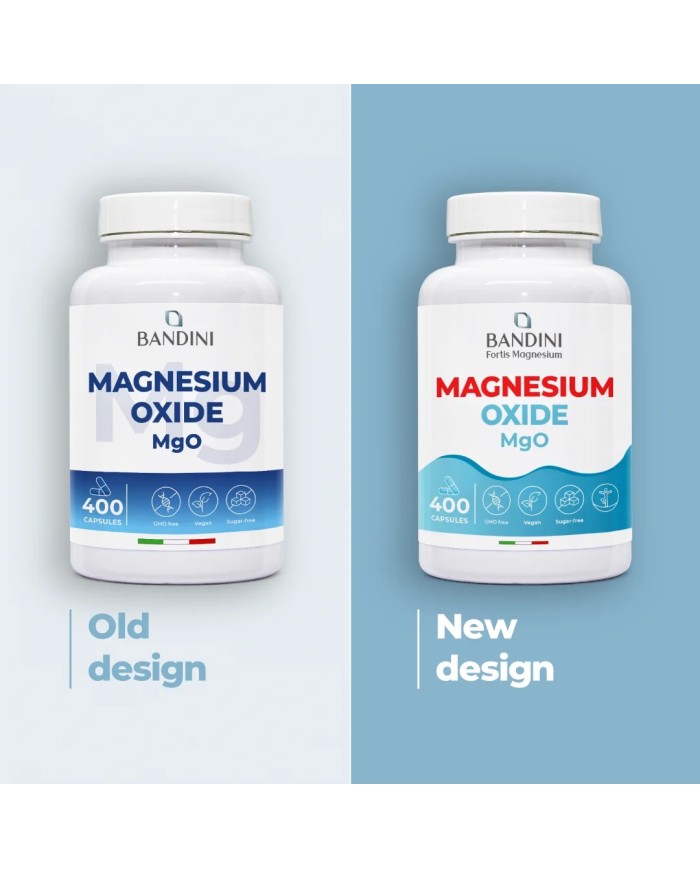Magnesium Oxide 400 capsules | Support for Digestion