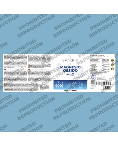 Magnesium Oxide 400 capsules | Support for Digestion