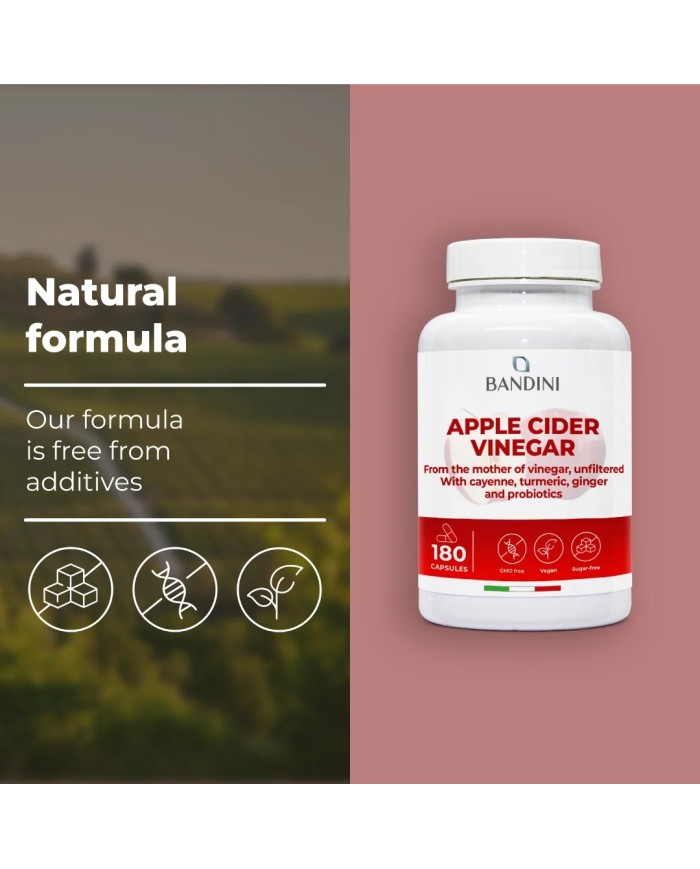Apple Cider Vinegar supplement capsules