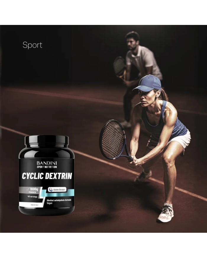 Cyclic dextrin powder 1 kg - Dextrin Cluster for Sport