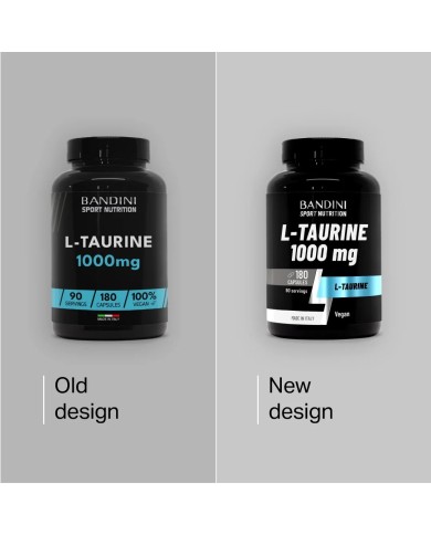 Taurine 1000 mg 180 capsules