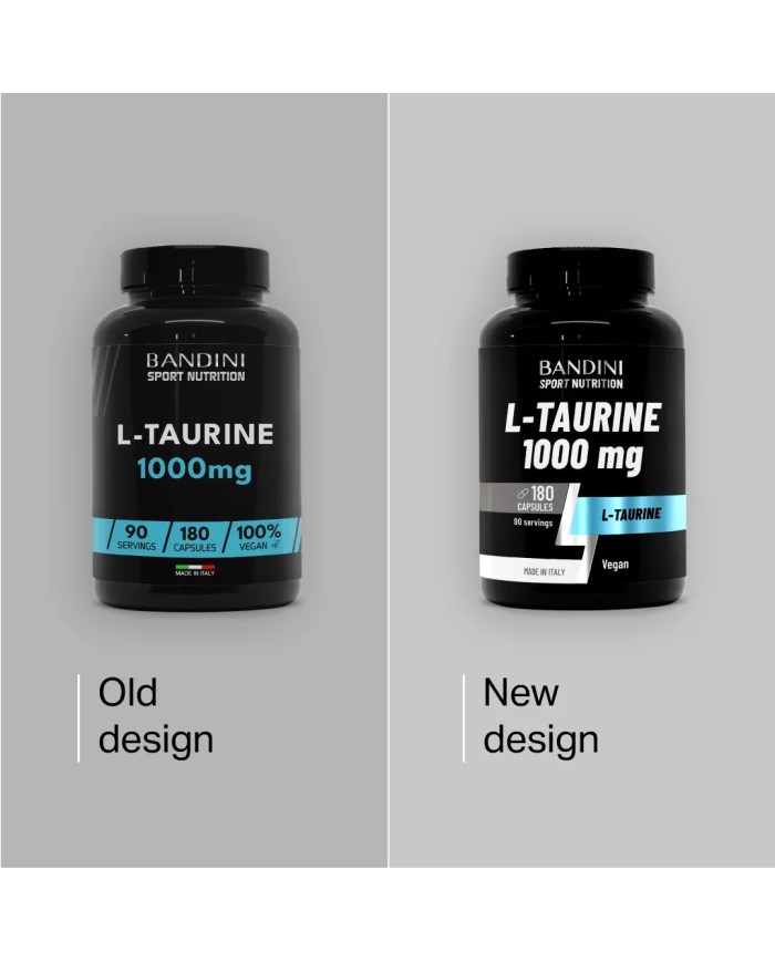 Taurine 1000 mg 180 capsules